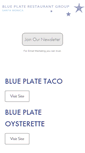 Mobile Screenshot of blueplatesantamonica.com